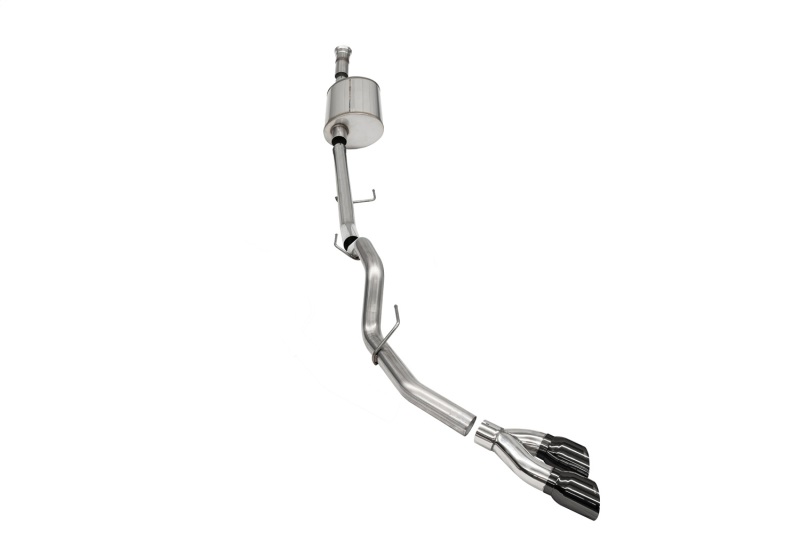 Ford F-150 Performance Exhaust - CORSA Performance - Sport Cat-Back Single Side Exit - Black - `21-`25